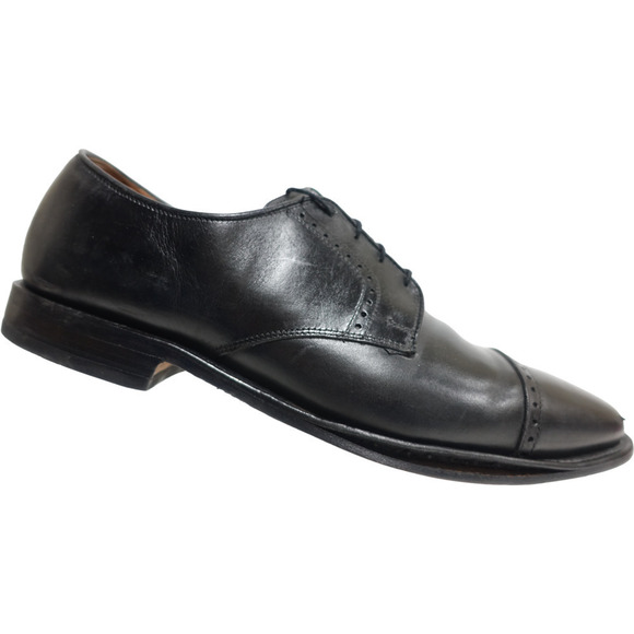 ALLEN EDMONDS Men Dress Shoes Clifton Black 13D-US/12.5UK/48EU Leather Derby $350 Mens Allen Edmonds  main image 2